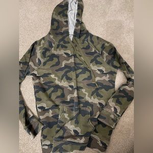 camo oversized hoodie